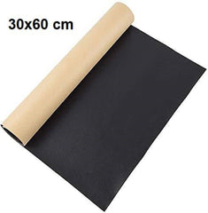 Self-Adhesive Black Leather Repair Patch – Waterproof & Scratch-Resistant (30x60cm)
