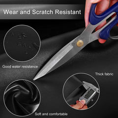 Self-Adhesive Black Leather Repair Patch – Waterproof & Scratch-Resistant (30x60cm)