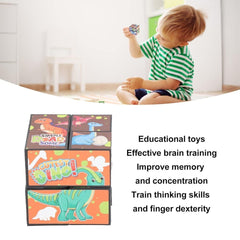Magic Cube Shape Shifting Box 2-in-1 3D Puzzle Toy for Stress Relief & Education