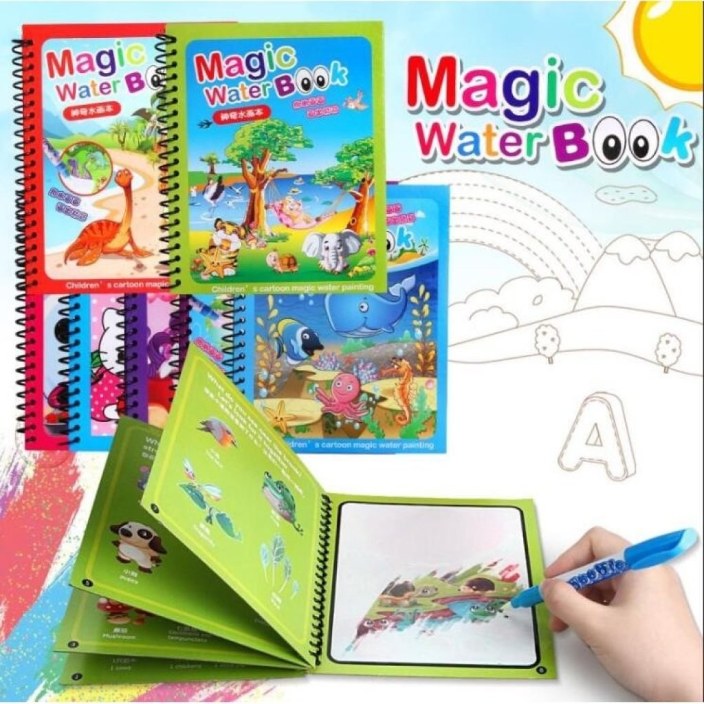 Magic Water Coloring Book for Kids