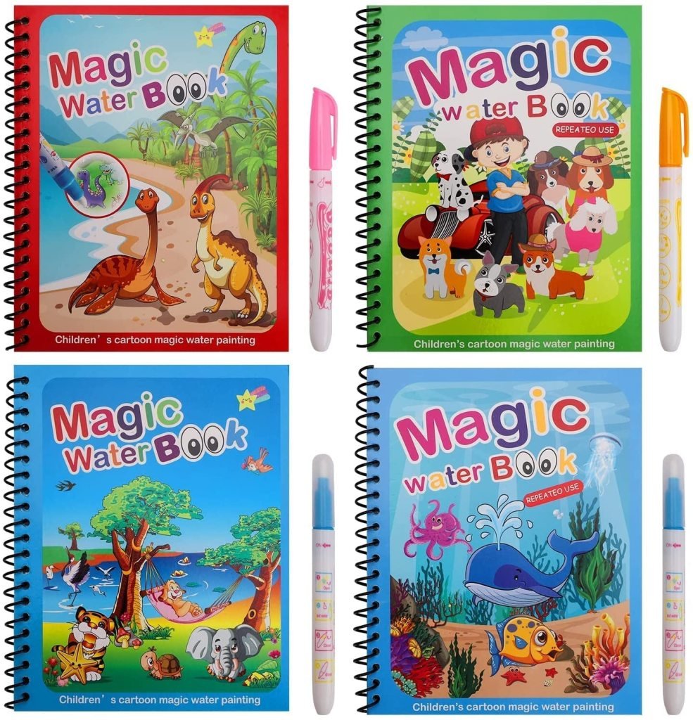 Magic Water Coloring Book for Kids