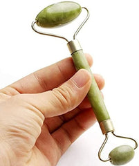 Green Jade Roller & Massager – Anti-Aging Face, Eye, Neck & Foot Tool