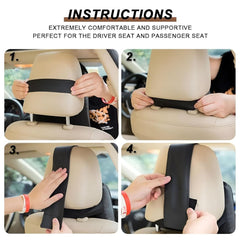 Ultimate Memory Foam Car Neck Pillow – Comfortable, Ergonomic & Washable