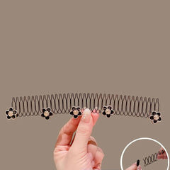 Invisible Flower U-Shape Hair Clip – Fixer & Finisher, Pack of 1