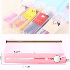 Mini Hair Straightener for Women – Portable Professional Flat Iron for Teens