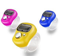 Mini Digital Finger Tally Counter – Portable Hand Counter for Cricket, Mantra, Umpire & More (Pack of 1/Multi Color)