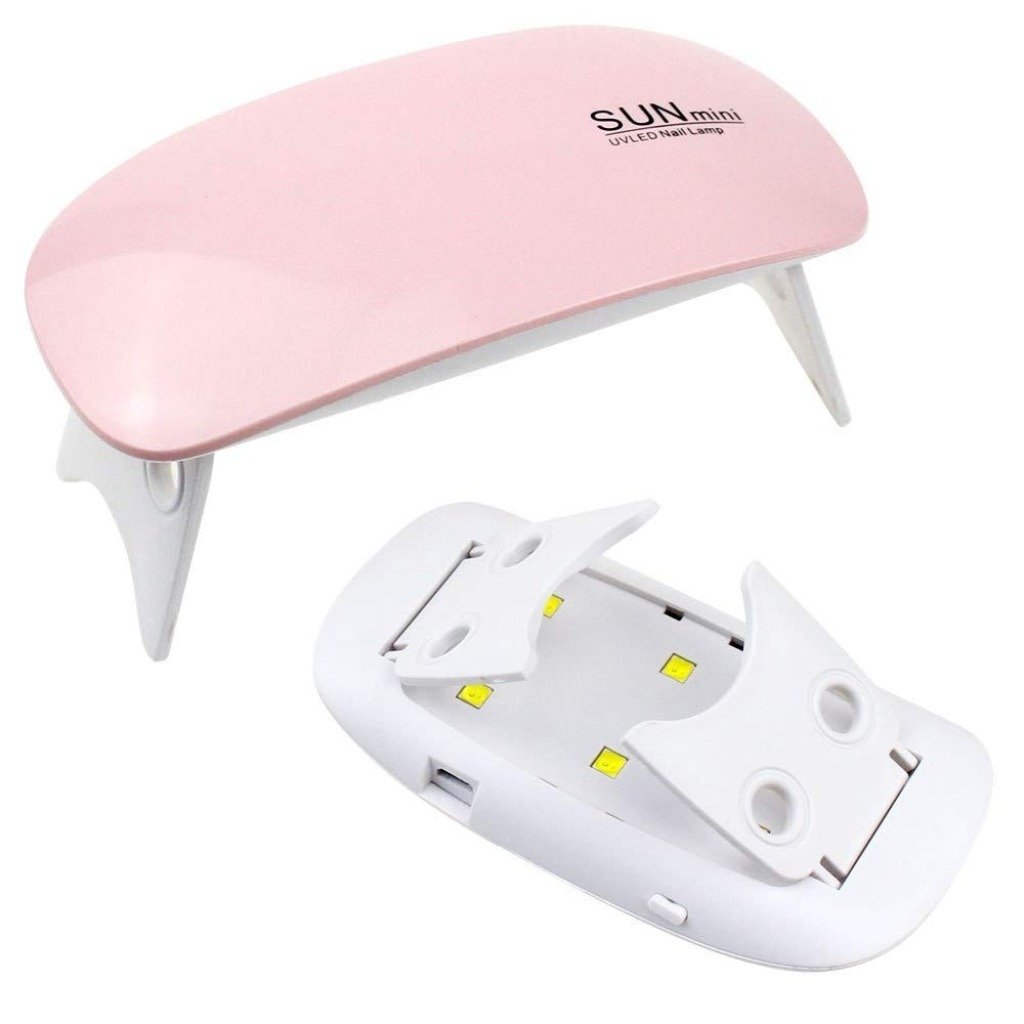 Portable Sun Mini UV LED Nail Dryer – Compact USB Gel Lamp, Mouse Shape