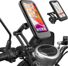 Universal Waterproof Bike Phone Mount – 360° Rotatable Touchscreen Bicycle Phone Holder