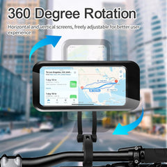 Universal Waterproof Bike Phone Mount – 360° Rotatable Touchscreen Bicycle Phone Holder