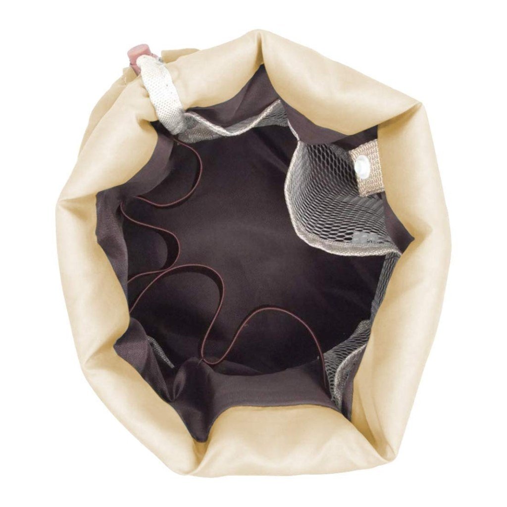 Large Pink Round Cosmetic Pouch – Waterproof Travel Makeup & Toiletry Organizer