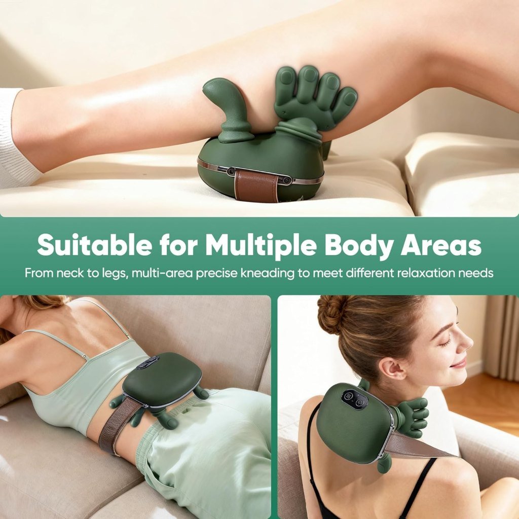 RelaxPro Neck & Shoulder Massager with Heat & Deep Tissue Relief