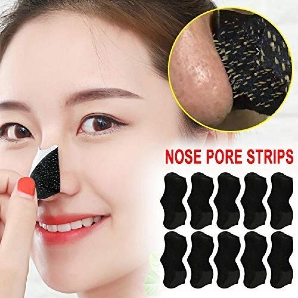 Blackhead Remover Nose Strips – Deep Pore Cleansing with Aloe & Charcoal