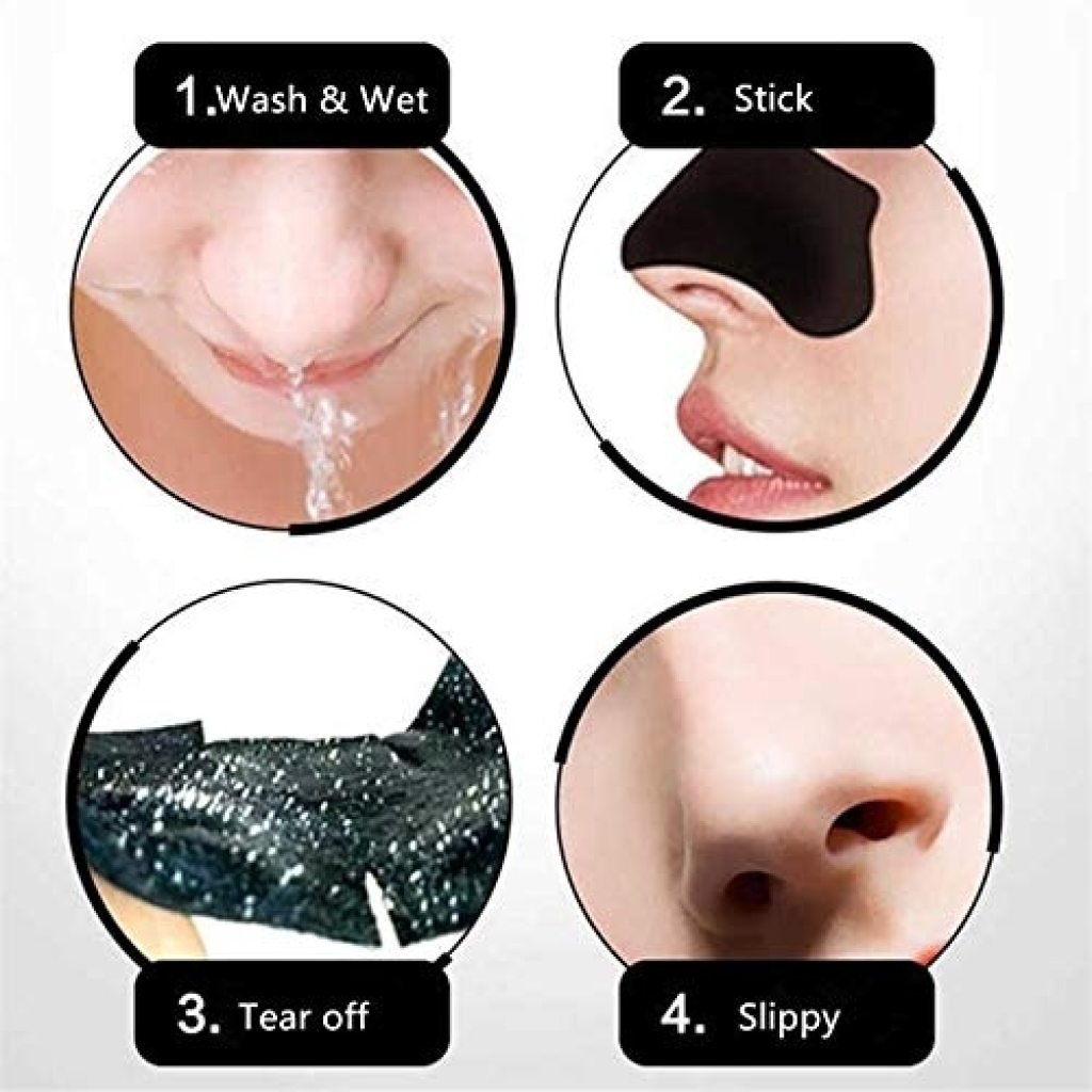 Blackhead Remover Nose Strips – Deep Pore Cleansing with Aloe & Charcoal