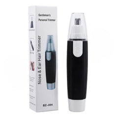 Electric Nose & Ear Hair Trimmer – Painless Stainless Steel Grooming for Men & Women