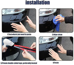 Premium PVC Car Bumper Corner Protectors – Pack of 2 for Tata Nexon, Swift, Creta & More