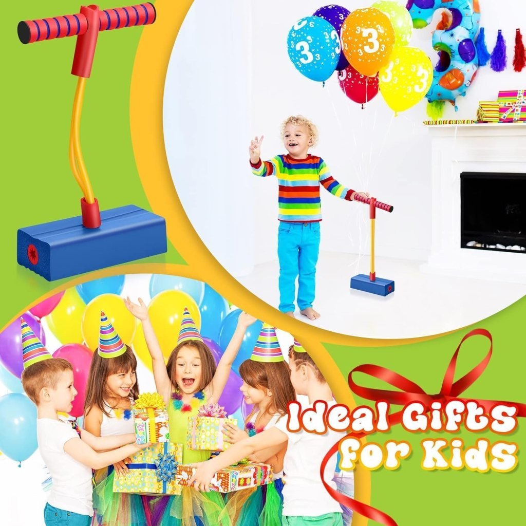 Kids Pogo Jumper - Safe, Durable Foam Bouncing Toy for 3-12 Year Olds