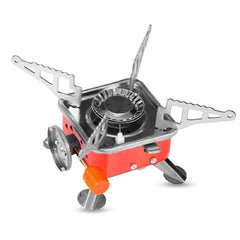 Portable Folding Camping Gas Stove – Lightweight Aluminum Picnic Stove for Outdoor Cooking