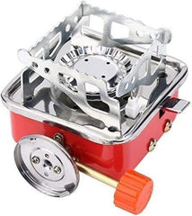 Portable Folding Camping Gas Stove – Lightweight Aluminum Picnic Stove for Outdoor Cooking