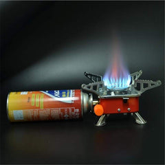 Portable Folding Camping Gas Stove – Lightweight Aluminum Picnic Stove for Outdoor Cooking
