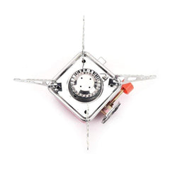 Portable Folding Camping Gas Stove – Lightweight Aluminum Picnic Stove for Outdoor Cooking