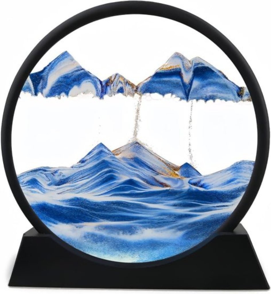 Dynamic 3D Quicksand Art Painting – Moving Sand & Deep Sea Scene