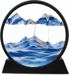 Dynamic 3D Quicksand Art Painting – Moving Sand & Deep Sea Scene