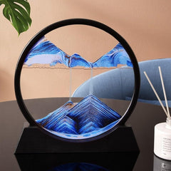 Dynamic 3D Quicksand Art Painting – Moving Sand & Deep Sea Scene