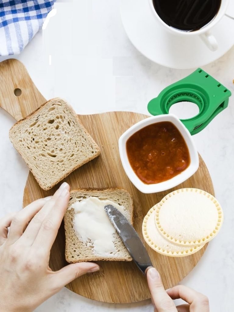Round Sandwich Cutter & Sealer for Perfectly Shaped Sandwiches