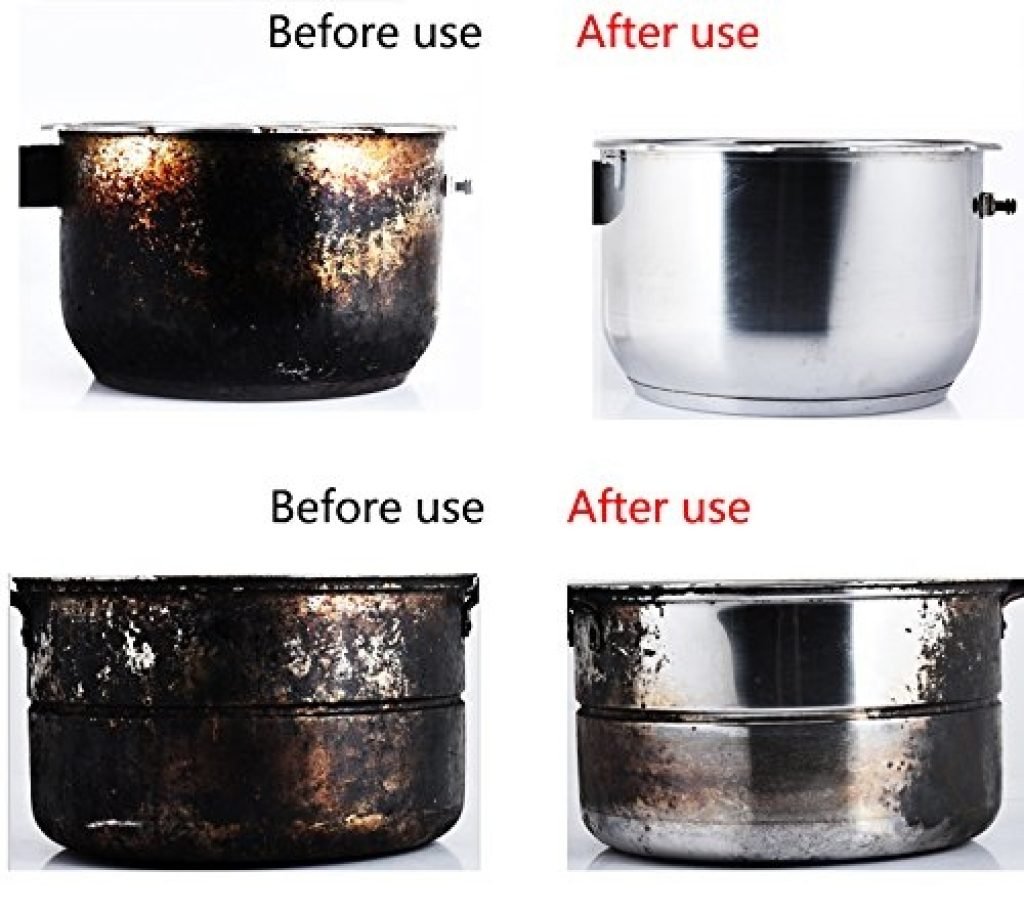 Steel Rust & Stain Remover 2 Pcs – Glass Fiber Metal Polish Brush