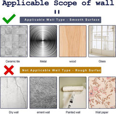 Self-Adhesive Curtain Hook Holders – No Drill, Nail-Free, Adjustable, Transparent (1 Pack)