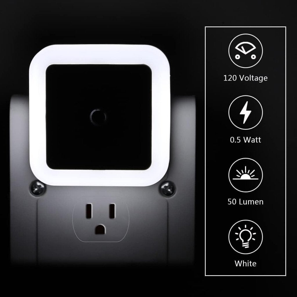 Smart Sensor Night Light – Auto ON/OFF, Energy Saving LED Lamp