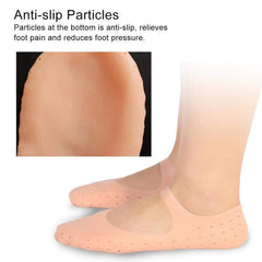 Silicone Foot Socks for Dry Cracked Heels – Moisturizing & Heel Repair (Free Size)