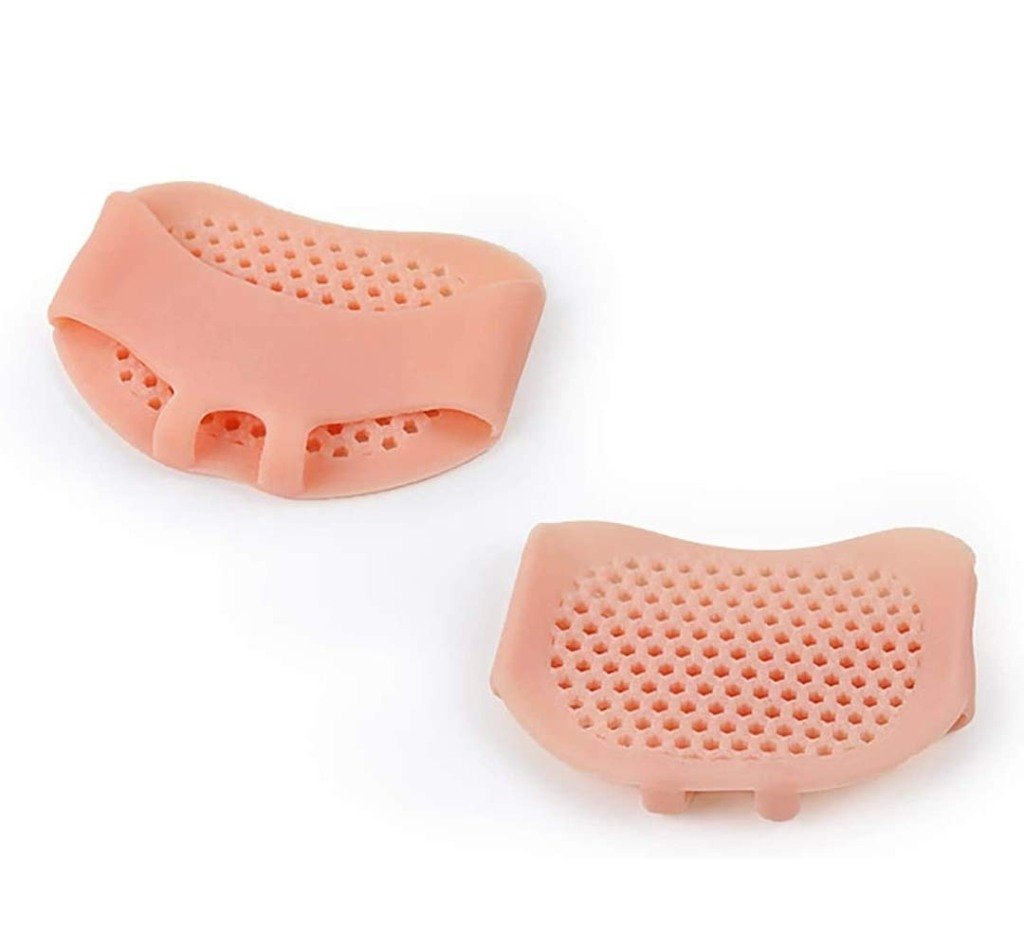 Silicone Gel Toe & Heel Sleeves – Anti-Skid Forefoot Pads for Pain Relief & Skin Repair (Free Size)
