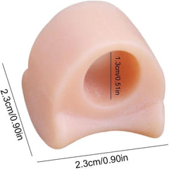 Silicone Toe Separator & Bunion Spacers – Relief & Corrector (Beige)