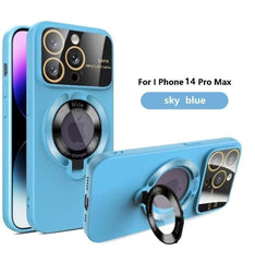 Sky Blue iPhone 14 Pro Max Case with MagSafe & Invisible Stand