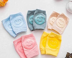 Baby Knee & Elbow Pads for Crawling – Soft, Breathable, Anti-Slip Toddler Safety Protector (Multi-Color)
