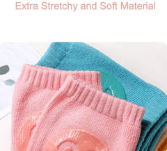 Baby Knee & Elbow Pads for Crawling – Soft, Breathable, Anti-Slip Toddler Safety Protector (Multi-Color)