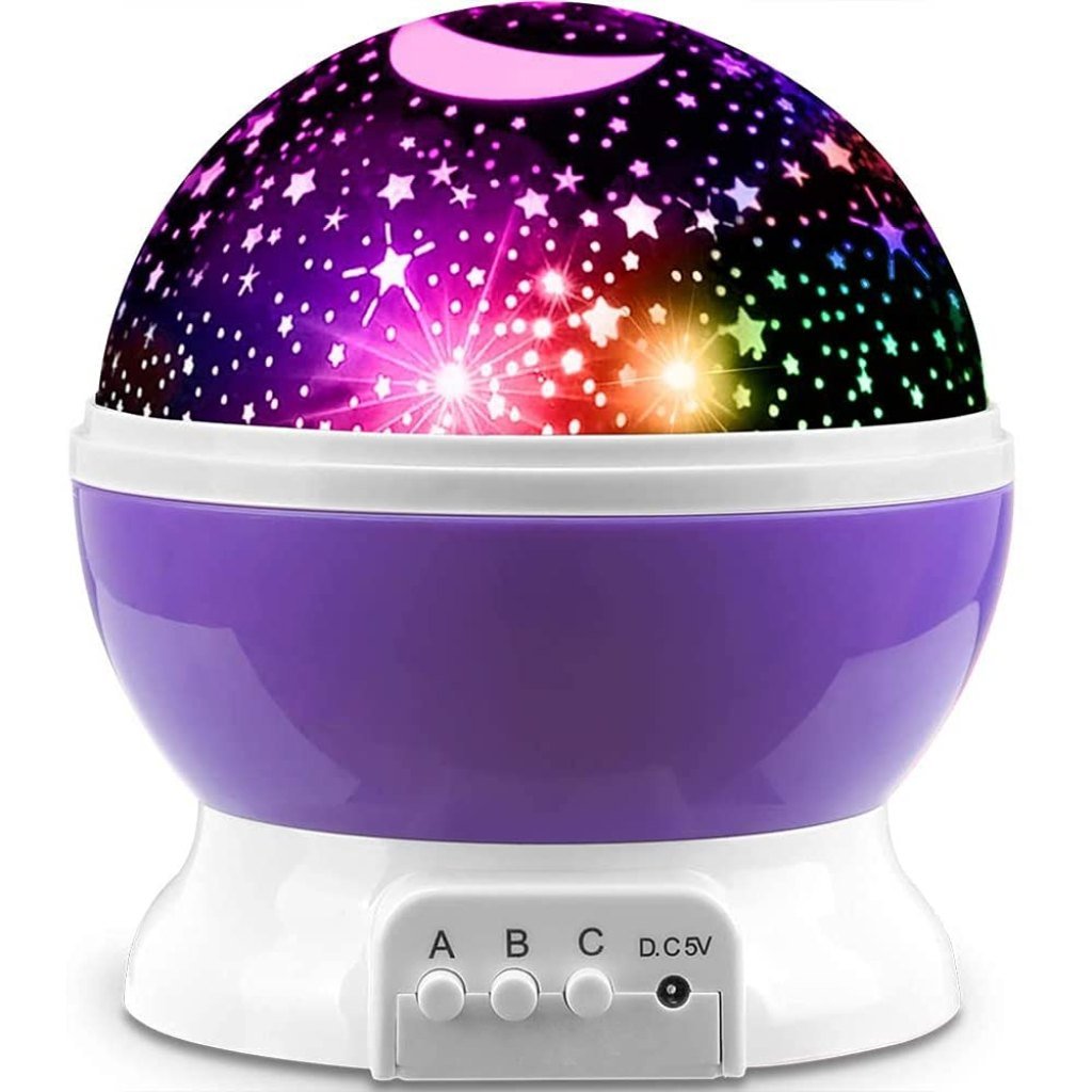 Star Master Galaxy Projector & Night Light – Rotating Moon & Stars for Kids & Bedroom, Colorful LED Cosmos Sky