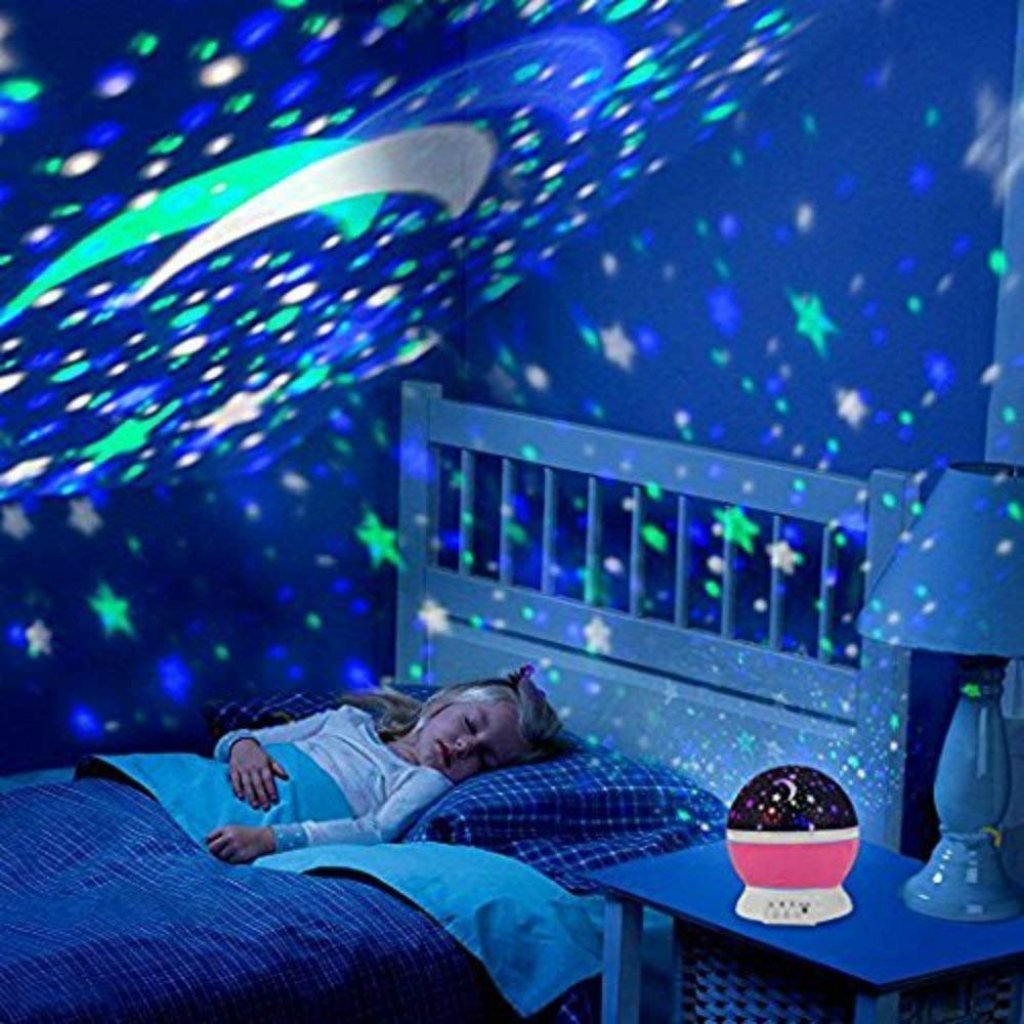 Star Master Galaxy Projector & Night Light – Rotating Moon & Stars for Kids & Bedroom, Colorful LED Cosmos Sky