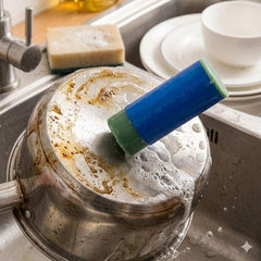 Steel Rust & Stain Remover 2 Pcs – Glass Fiber Metal Polish Brush