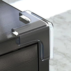 T-Shape Baby Corner Protector – Transparent, Soft Silicone Edge Guard for Child Safety