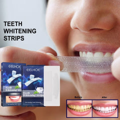 Professional 7 Pairs 5D Charcoal Teeth Whitening Strips – Oral Care & Sensitivity Relief