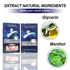 Professional 7 Pairs 5D Charcoal Teeth Whitening Strips – Oral Care & Sensitivity Relief
