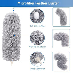 Telescopic Microfiber Duster 100"