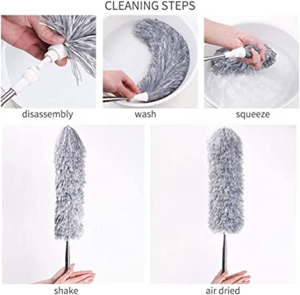 Telescopic Microfiber Duster 100"