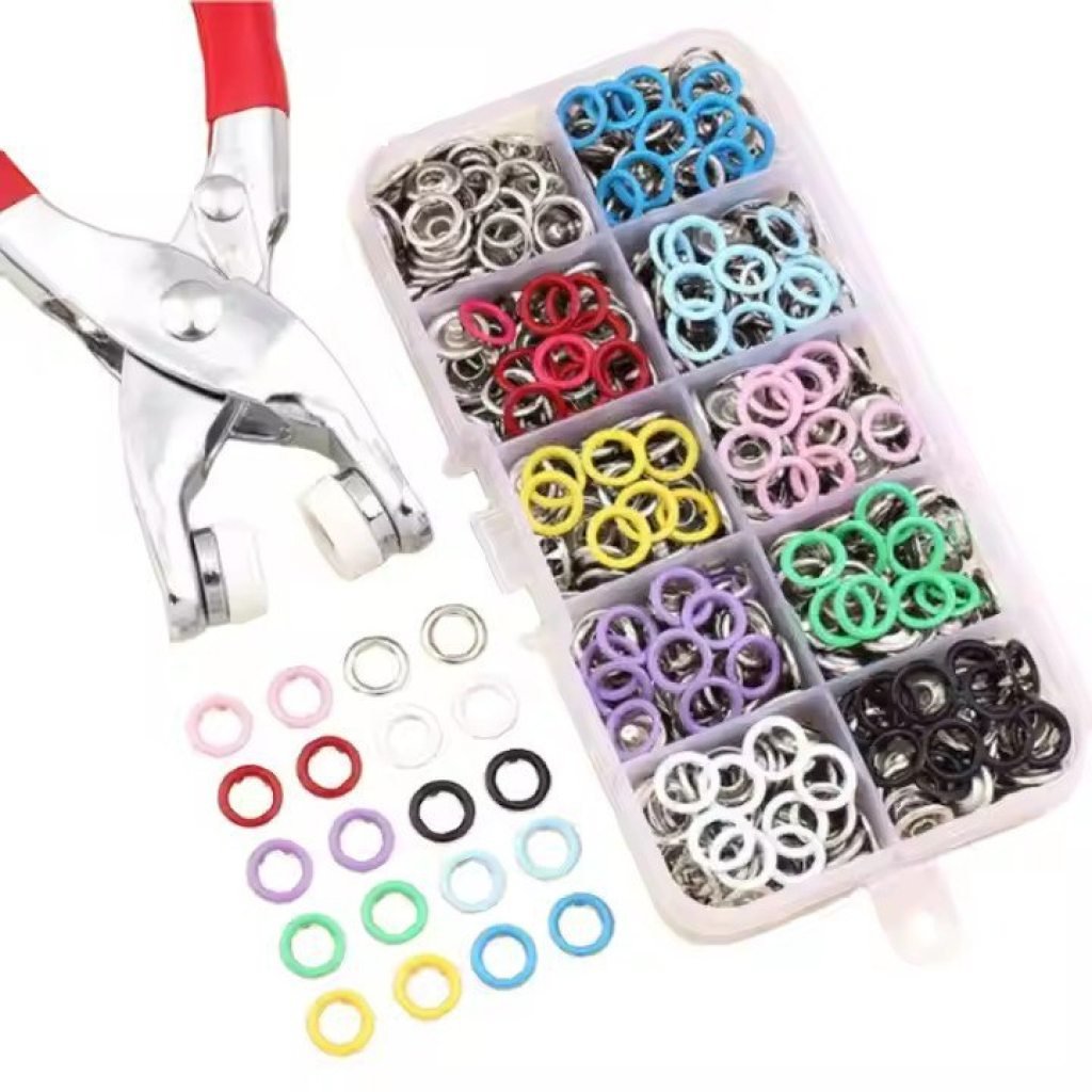Premium Thickened Snap Buttons Kit with Pliers for Sewing & Crafting