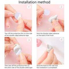 Multi-Color Thumb Hook – Wall, Cable, Key & Makeup Organizer