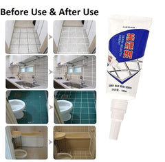 Premium Waterproof Tile Grout & Seam Filler Tube for Bathroom & Kitchen