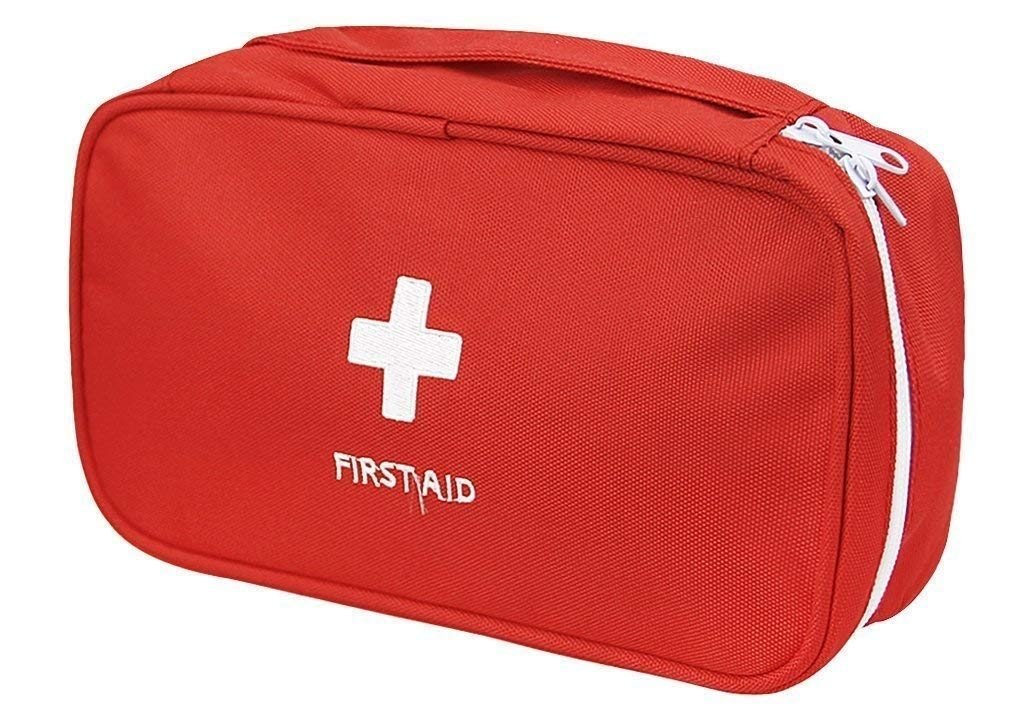 Travel First Aid Kit Pouch – Emergency Medical Organizer for Travel & Home