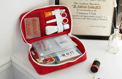 Travel First Aid Kit Pouch – Emergency Medical Organizer for Travel & Home